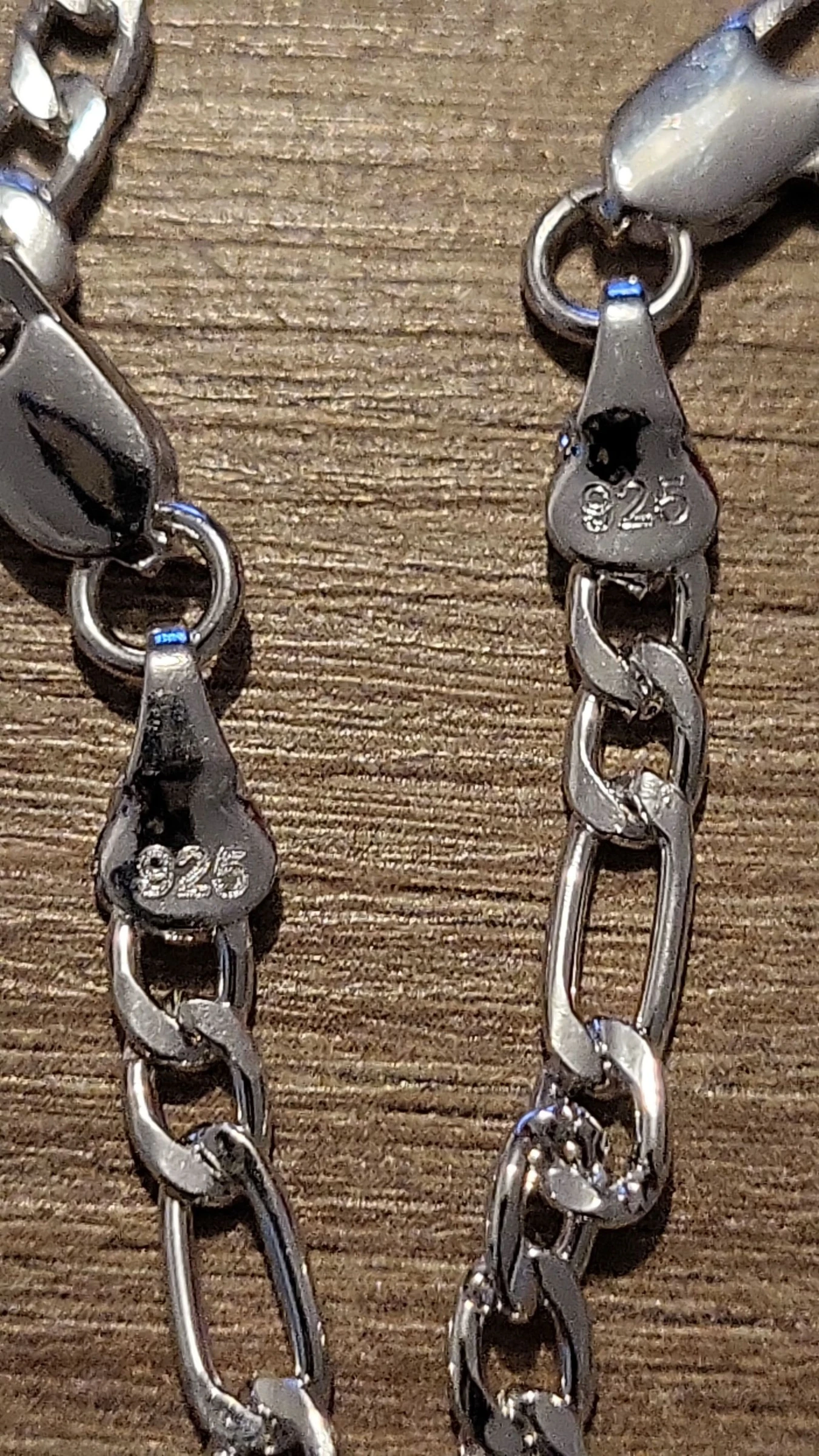Ensemble chaîne + gourmet argent 925 – photo 3